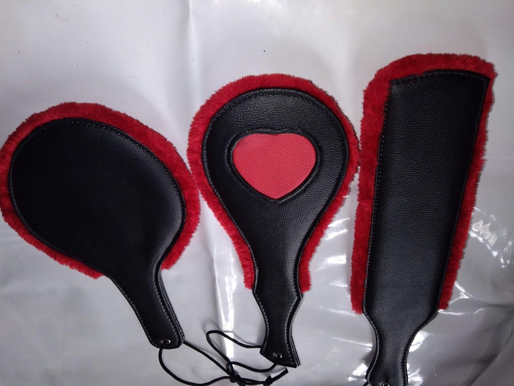 P U LEATHER BONDAGE BDSM PADDLES