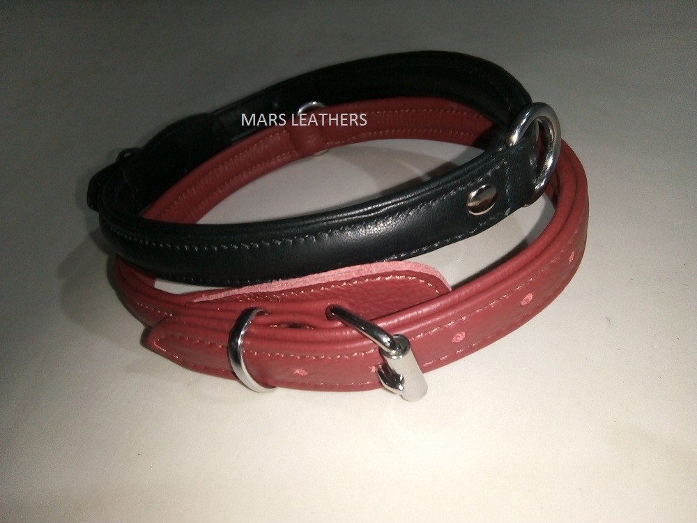 LEATHER  BDSM NECK COLLAR